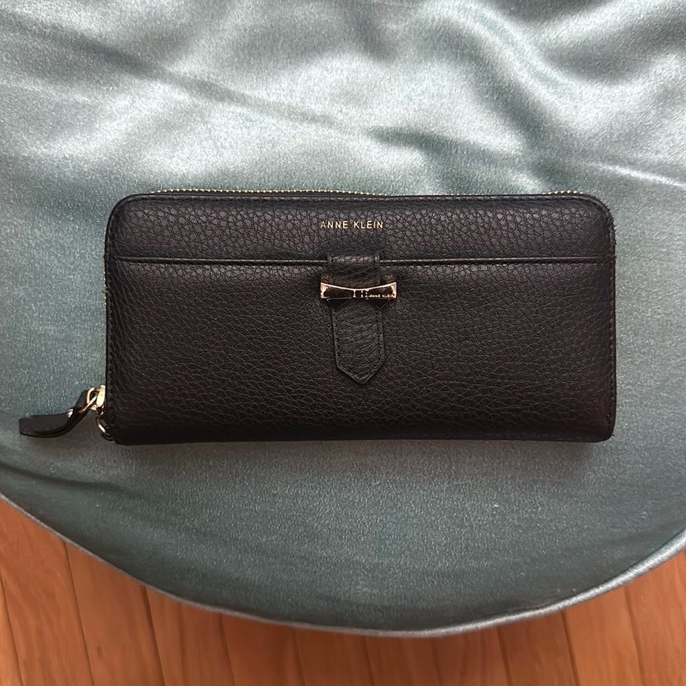 Anne Klein Black Wallet